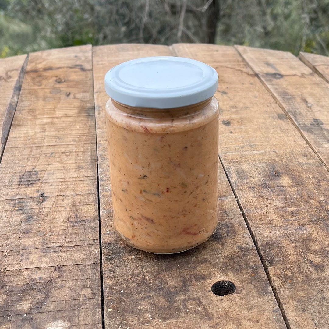 Ventricina in barattoli di vetro da 500 grammi